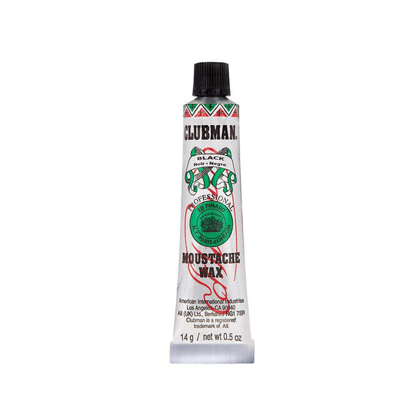 Clubman Moustache Wax Black 0.5oz