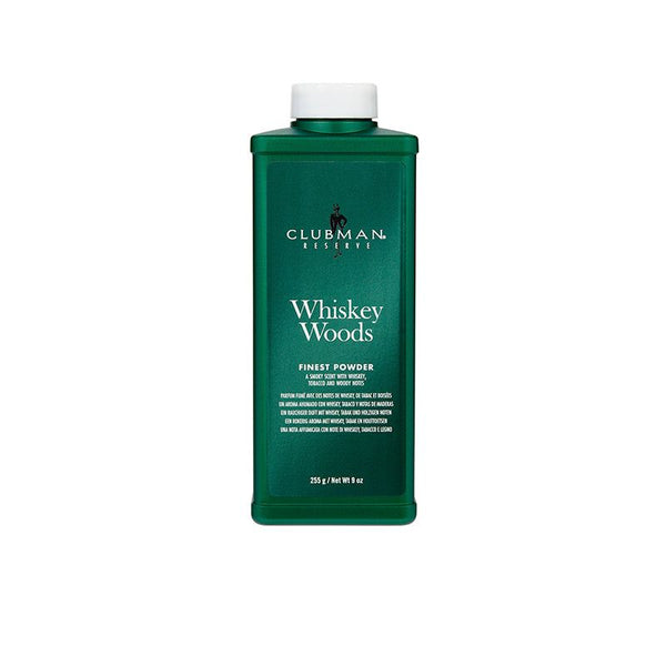 Clubman Whiskey Woods Powder 9oz