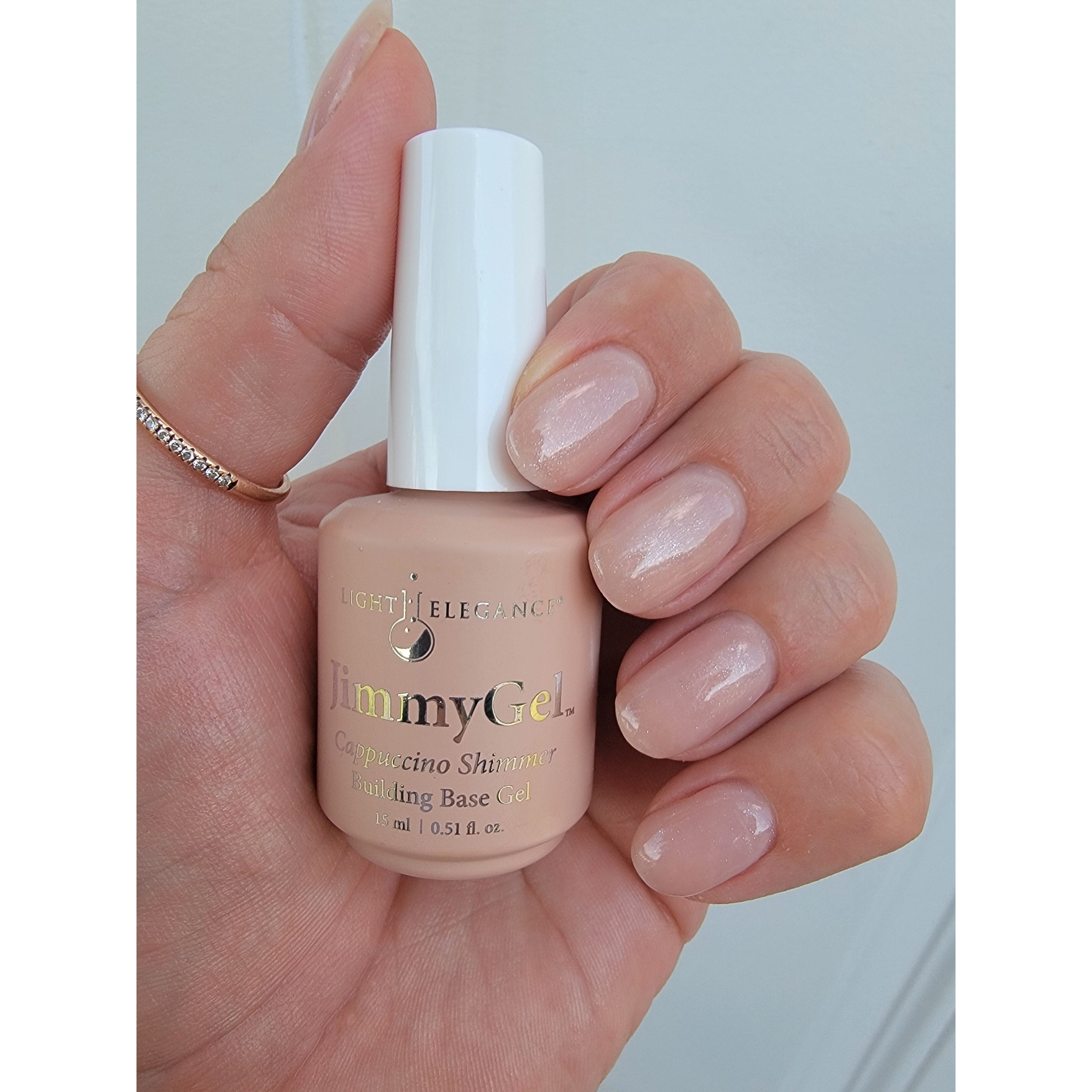 Light Elegance Jimmy Gel 15ml - Cappuccino Shimmer