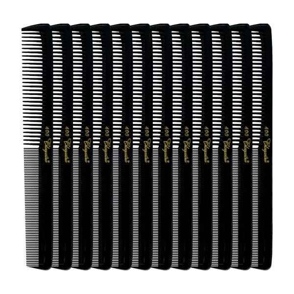 Cleopatra Styling Comb - #400 - Navy Blue - 12 Pack