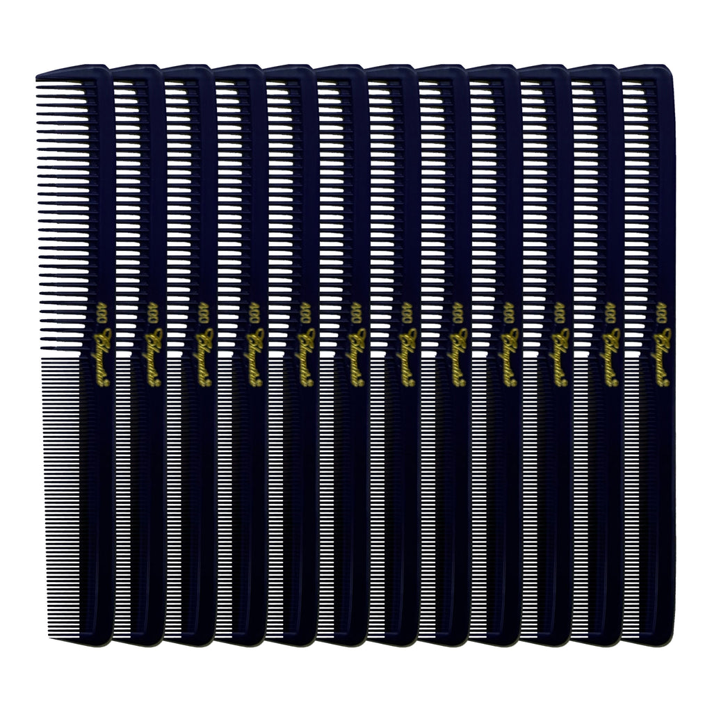 Cleopatra Styling Comb - #400 - Purple - 12 Pack