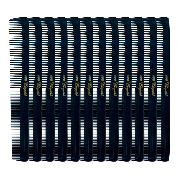 Cleopatra Styling Comb - #400 - Teal - 12 Pack