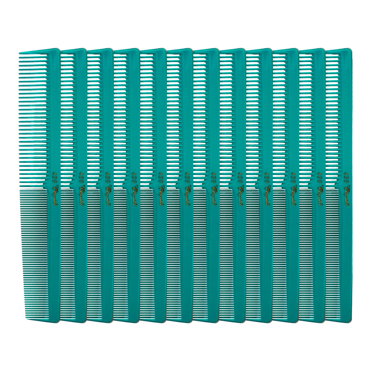 Cleopatra Styling Comb - #420 - Mint Green - 12 Pack