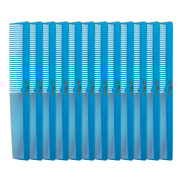 Cleopatra Styling Comb - #420 - Baby Blue - 12 Pack