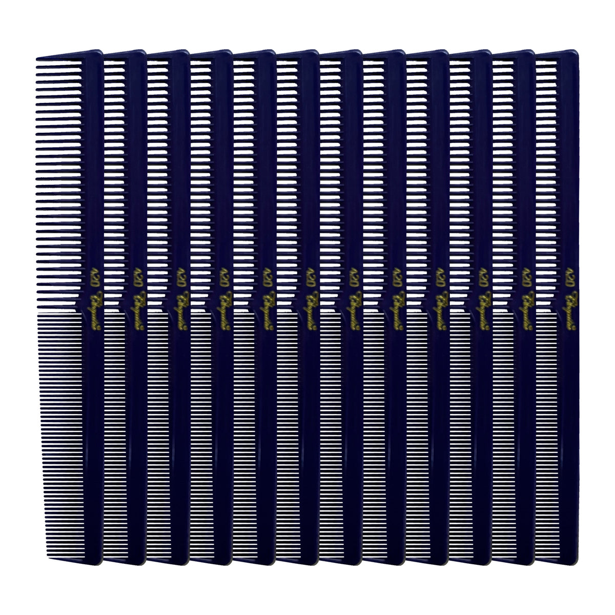 Cleopatra Styling Comb - #420 - Purple - 12 Pack