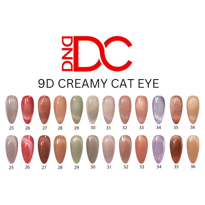 DND DC 9D Cat Eye Creamy - Cocoa Whiskers #27