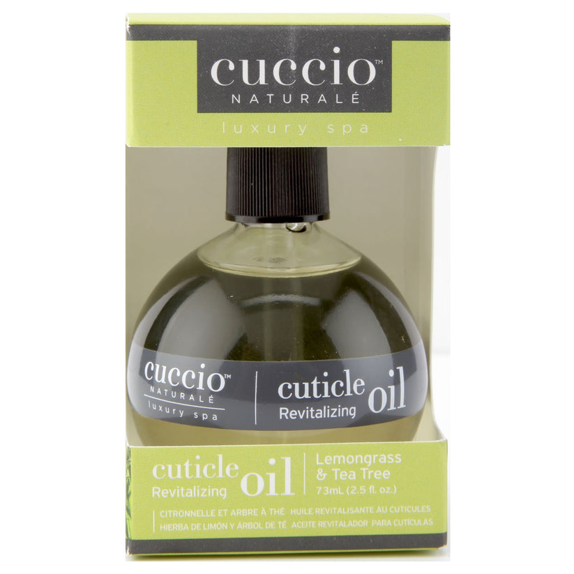 Cuccio Revitalizing Cuticle Oil 2.5oz - Lemongrass & Tea Tree Main image