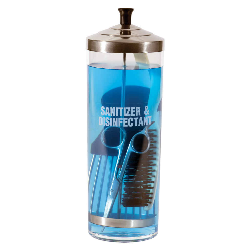 Scalpmaster Acrylic Sanitizing Jar 42oz (SC-550)