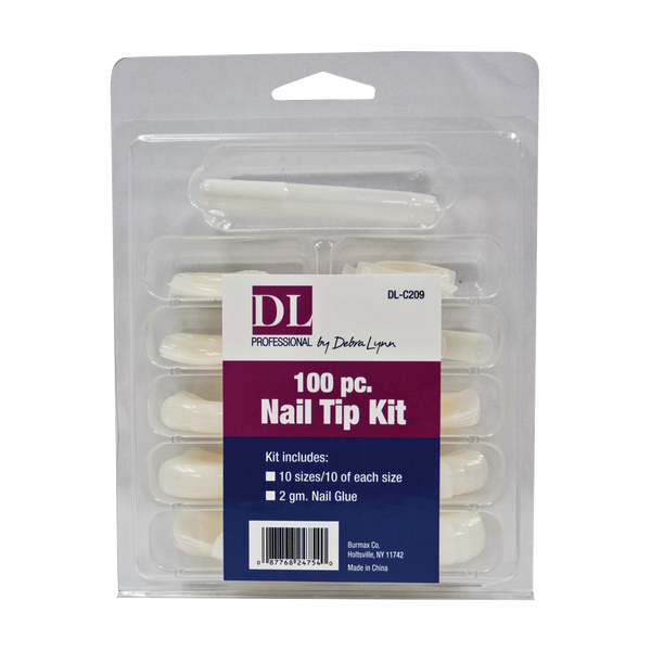 DL Pro 100pk Nail Tips Kit (DL-C209)