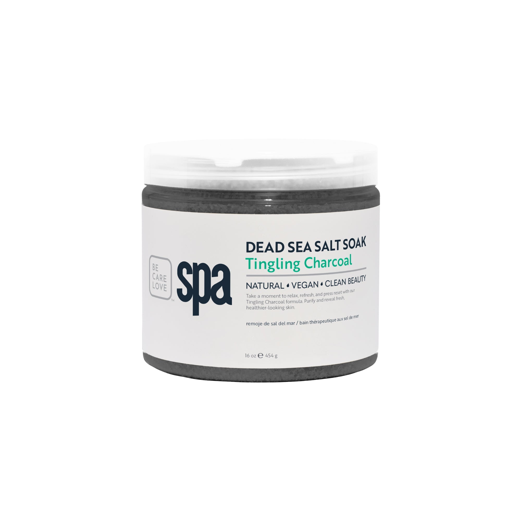Be Care Love Salt Soak - Tingling Charcoal