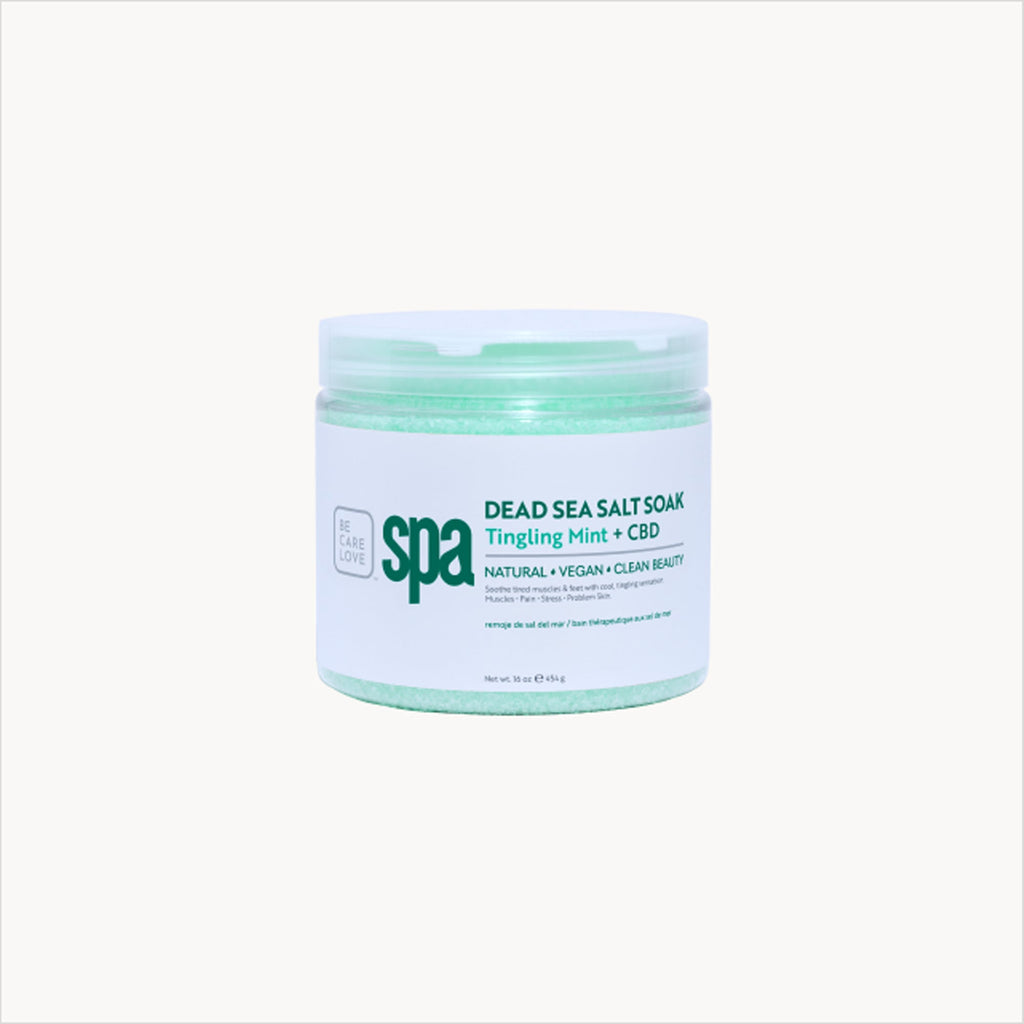 Be Care Love Salt Soak - Tingling Mint