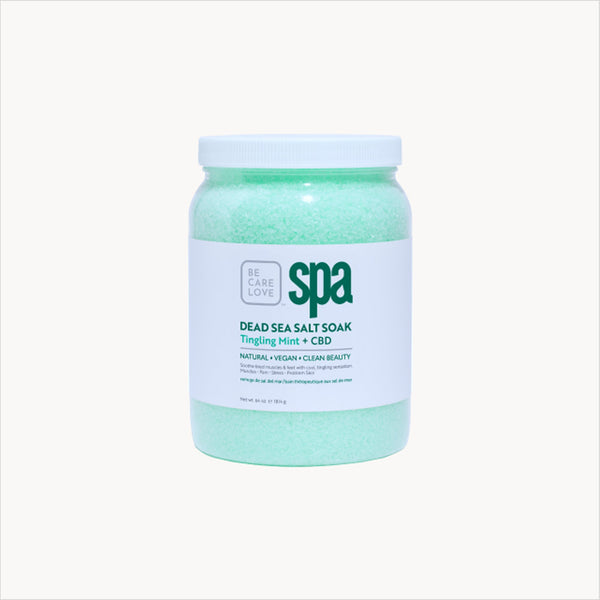 Be Care Love Salt Soak - Tingling Mint