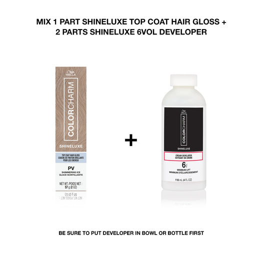 Shineluxe mixing ratio