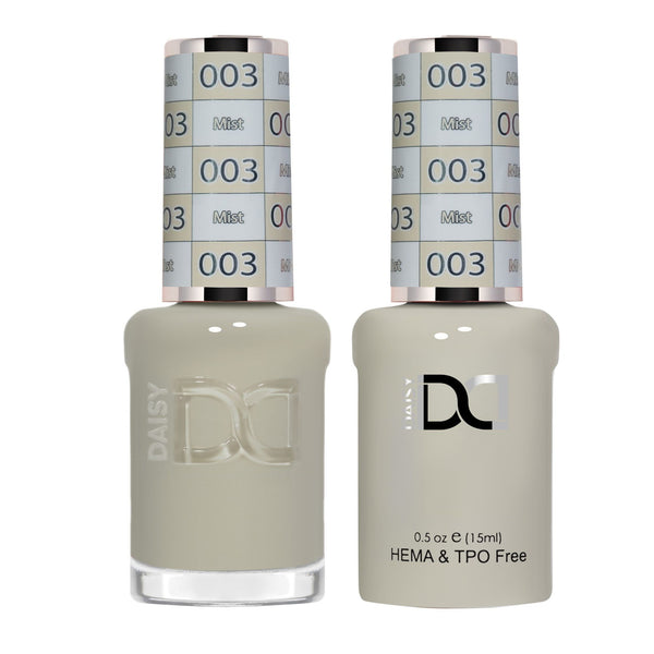 DND Hema Free Gel & Lacquer Duo #003 Mist bottles