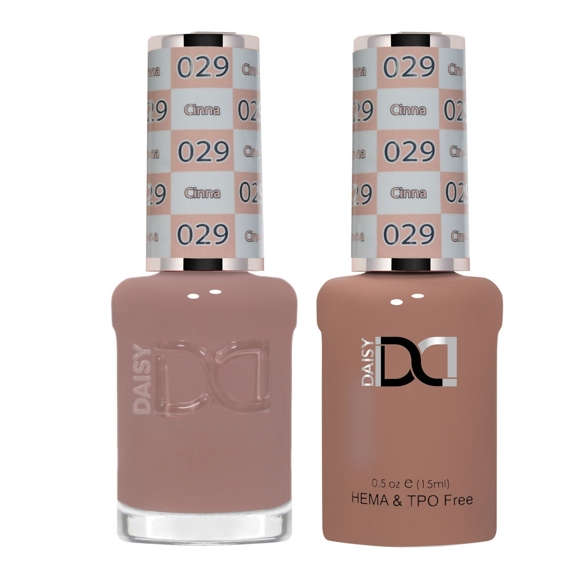 DND Hema Free Gel & Lacquer Duo #029 Cinna bottles Main image