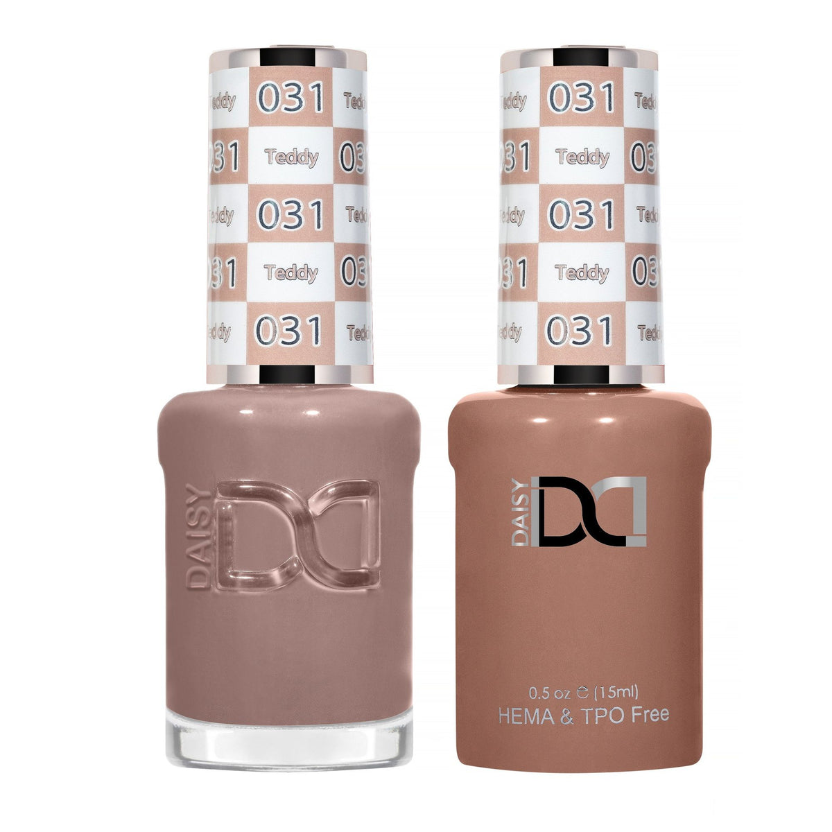 DND Hema Free Gel & Lacquer Duo #031 Teddy bottles Main image