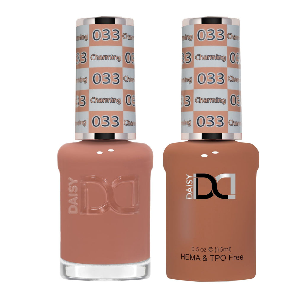 DND Hema Free Gel & Lacquer Duo #033 Charming bottles