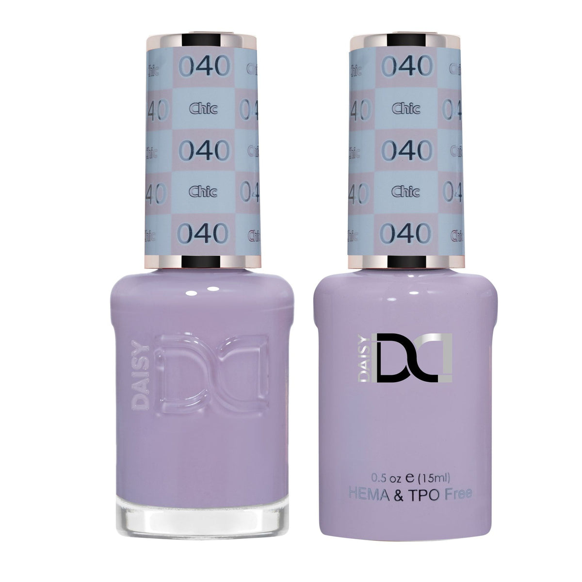 DND Hema Free Gel & Lacquer Duo #040 Chic bottles Main image