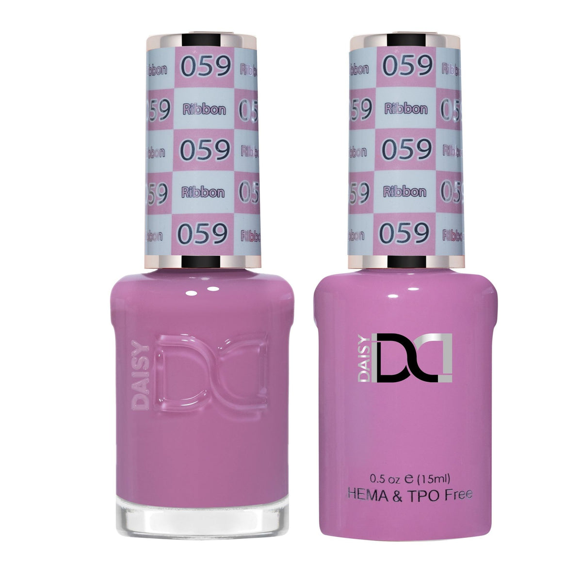 DND Hema Free Gel & Lacquer Duo #059 Ribbon bottles Main image