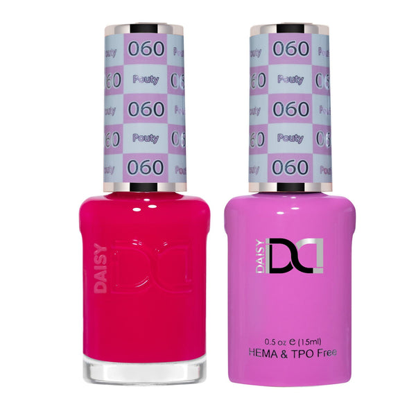 DND Hema Free Gel & Lacquer Duo #060 Pouty bottles