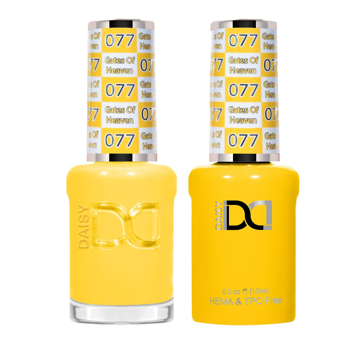 DND Hema Free Gel & Lacquer Duo #077 Gates Of Heaven bottles