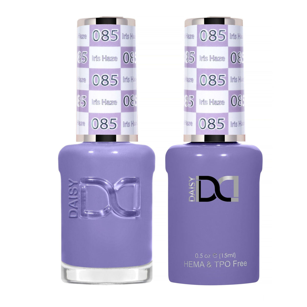 DND Hema Free Gel & Lacquer Duo #085 Iris Haze bottles Main image
