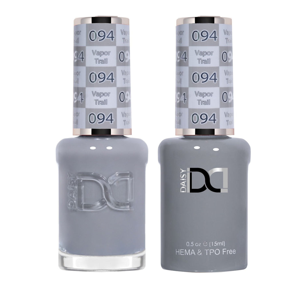 DND Hema Free Gel & Lacquer Duo #094 Vapor Trail bottles