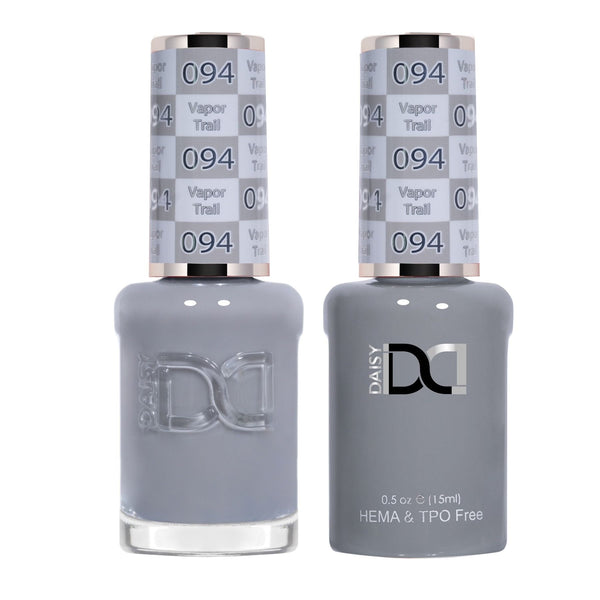 DND Hema Free Gel & Lacquer Duo #094 Vapor Trail bottles