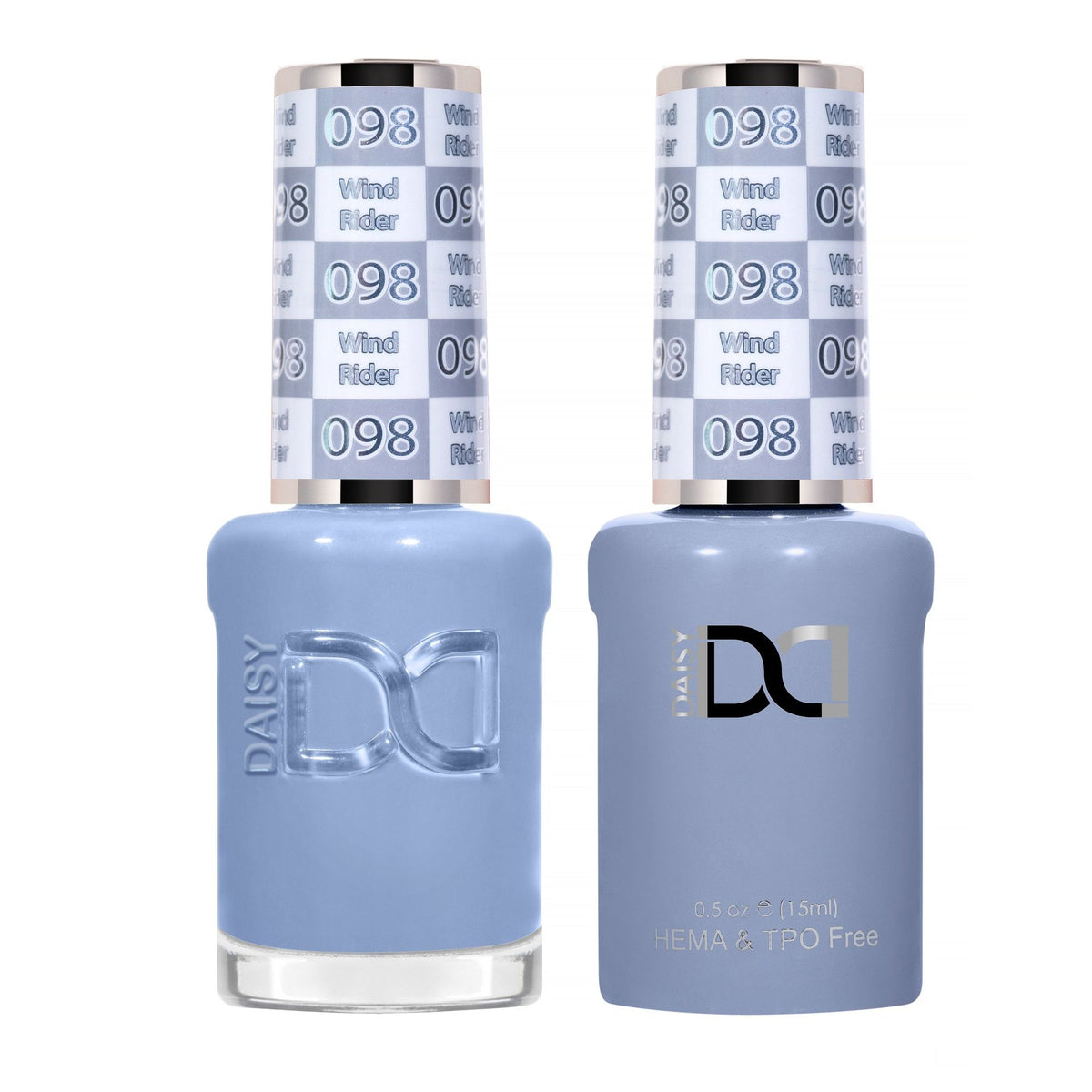 DND Hema Free Gel & Lacquer Duo #098 Wind Rider bottles Main image
