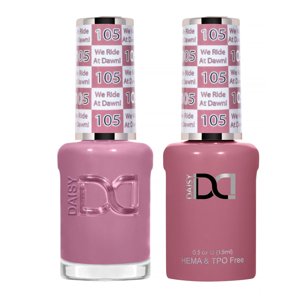 DND Hema Free Gel & Lacquer Duo #105 We Ride At Dawn! bottles Main image