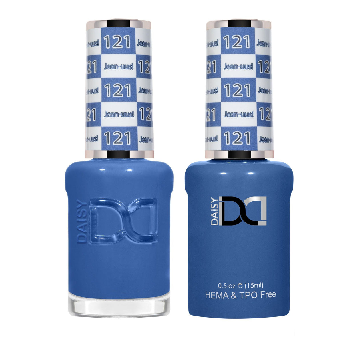 DND Hema Free Gel & Lacquer Duo #121 Jean-uus bottles Main image