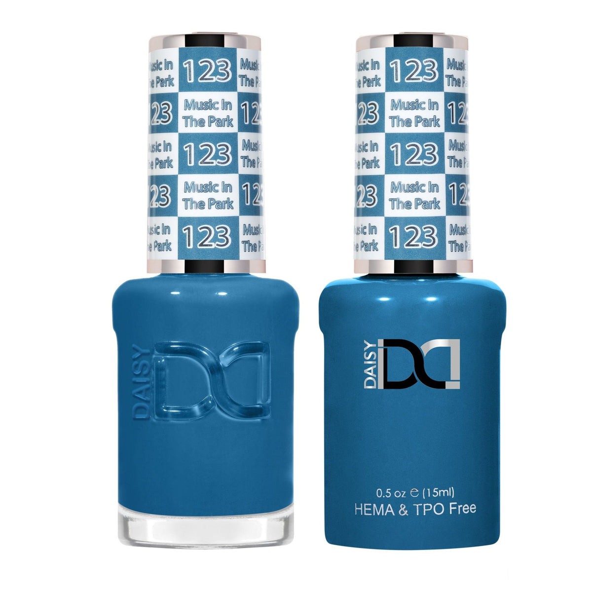 DND Hema Free Gel & Lacquer Duo #123 Music In The Park bottles Main image