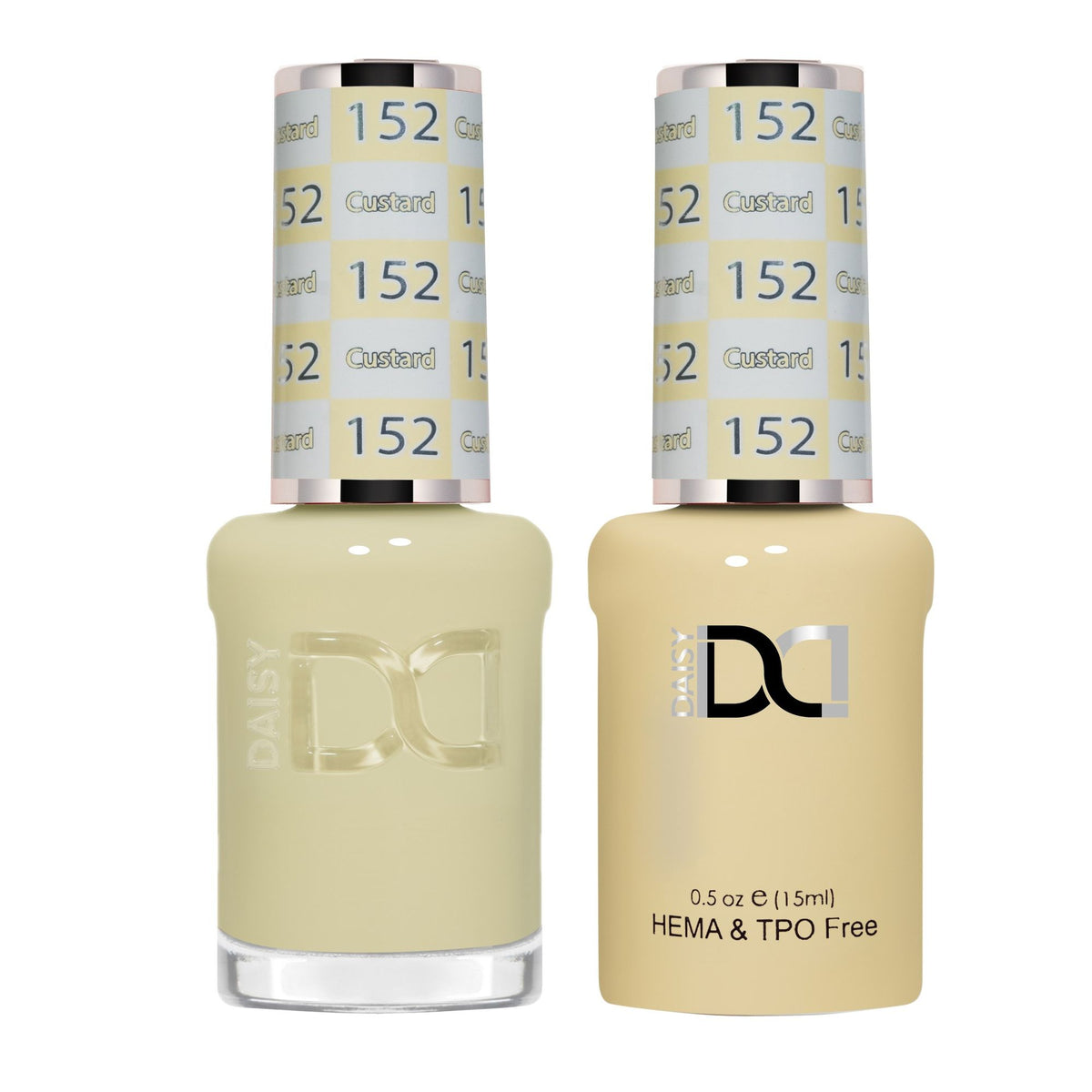 DND Hema Free Gel & Lacquer Duo #152 Custard bottles Main image