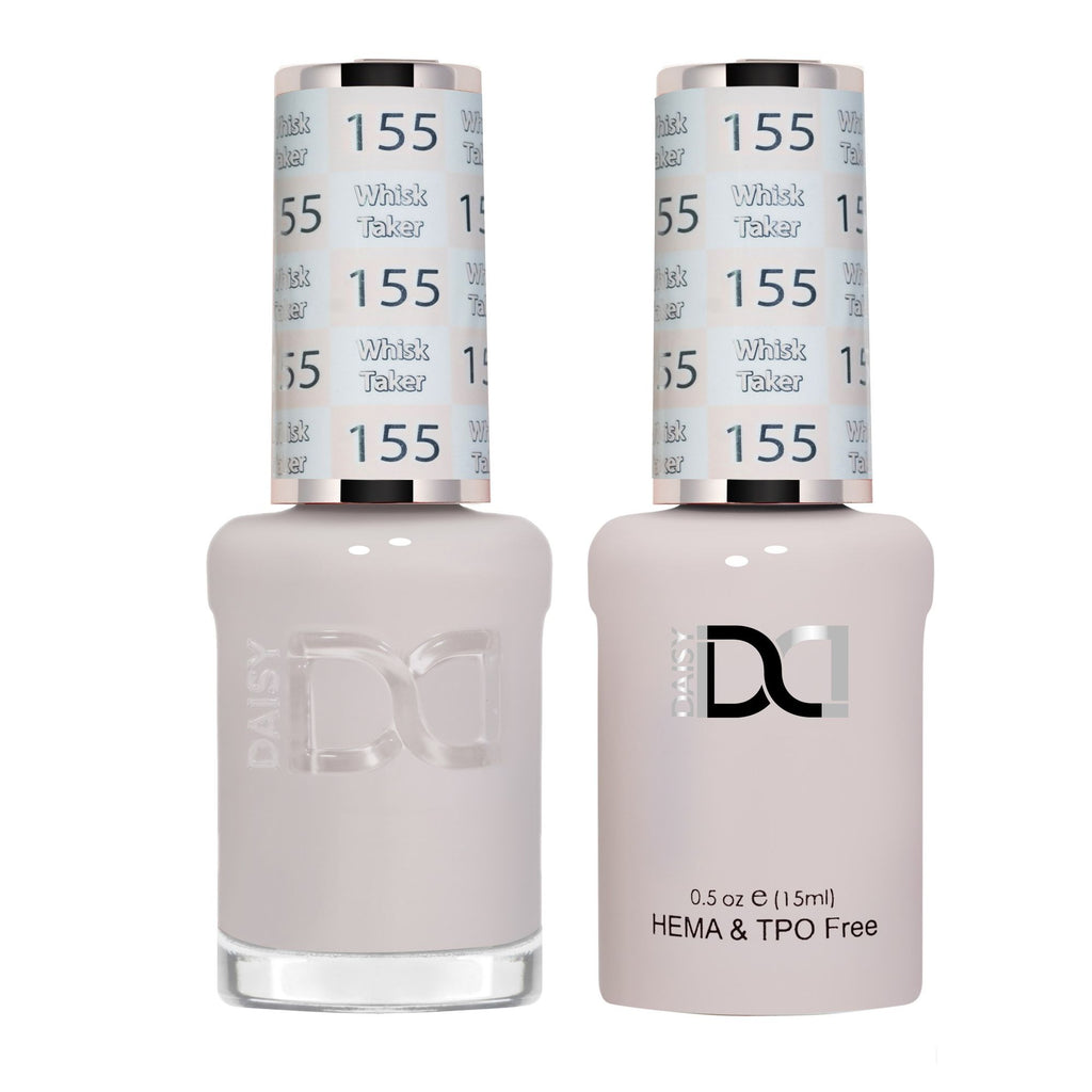 DND Hema Free Gel & Lacquer Duo #155 Whisk Taker bottles