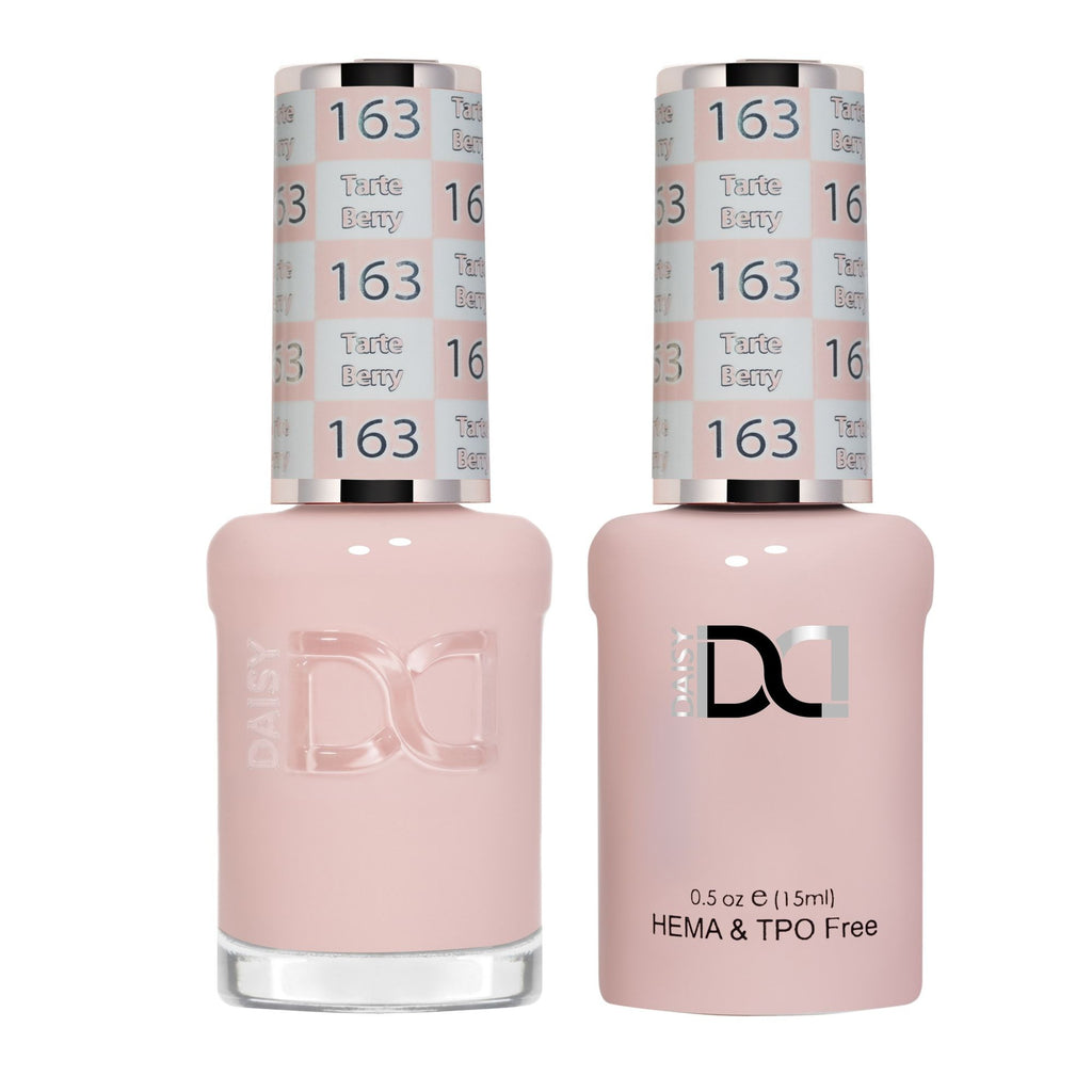 DND Hema Free Gel & Lacquer Duo #163 Tarte Berry bottles