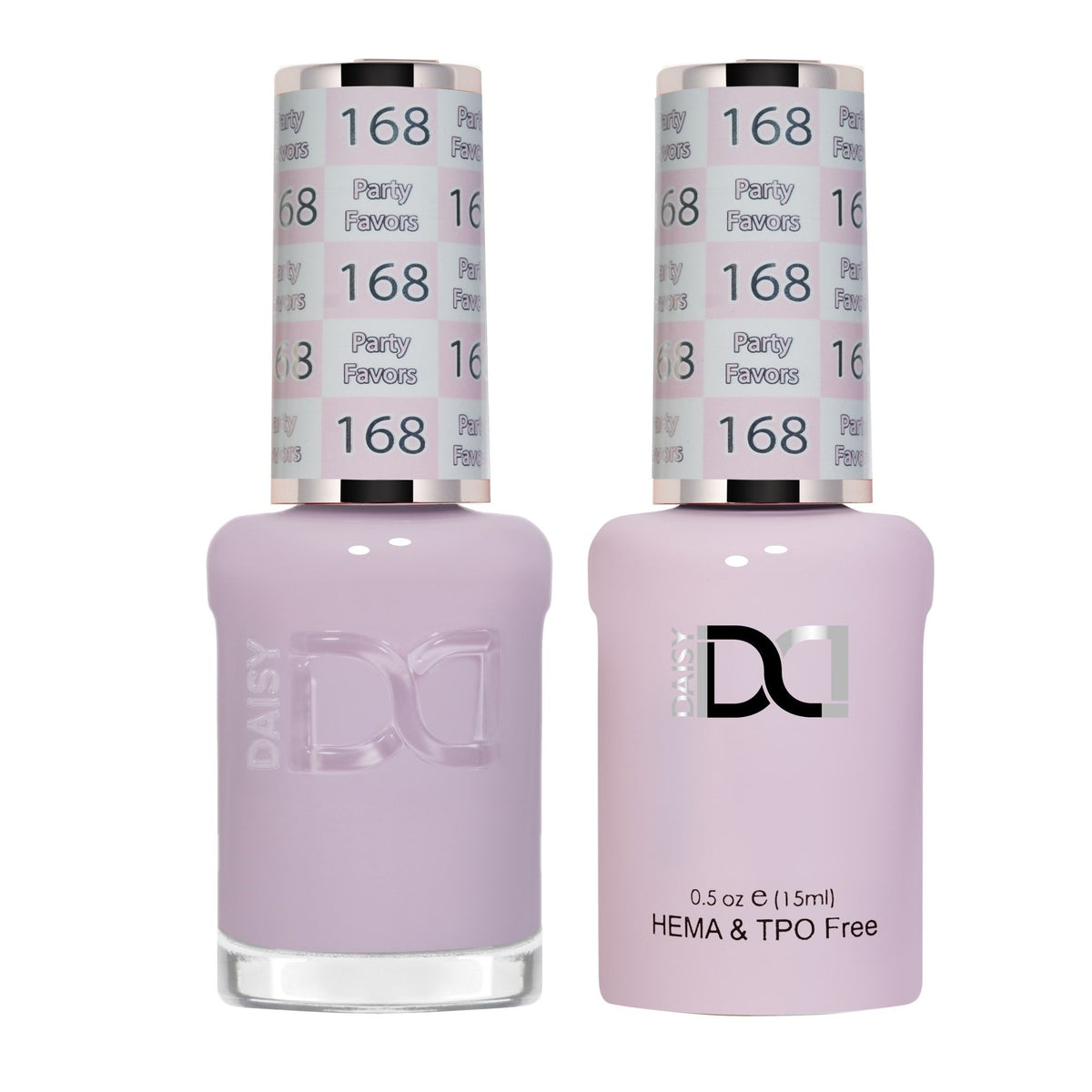 DND Hema Free Gel & Lacquer Duo #168 Party Favers bottles