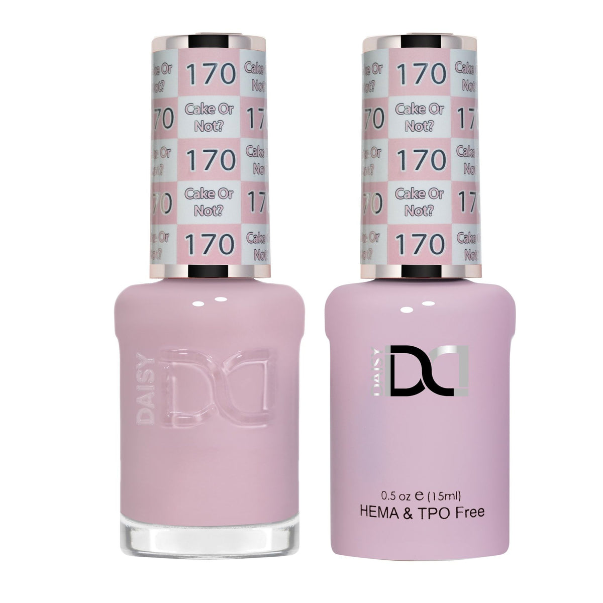 DND Hema Free Gel & Lacquer Duo #170 Cake Or Not bottles Main image