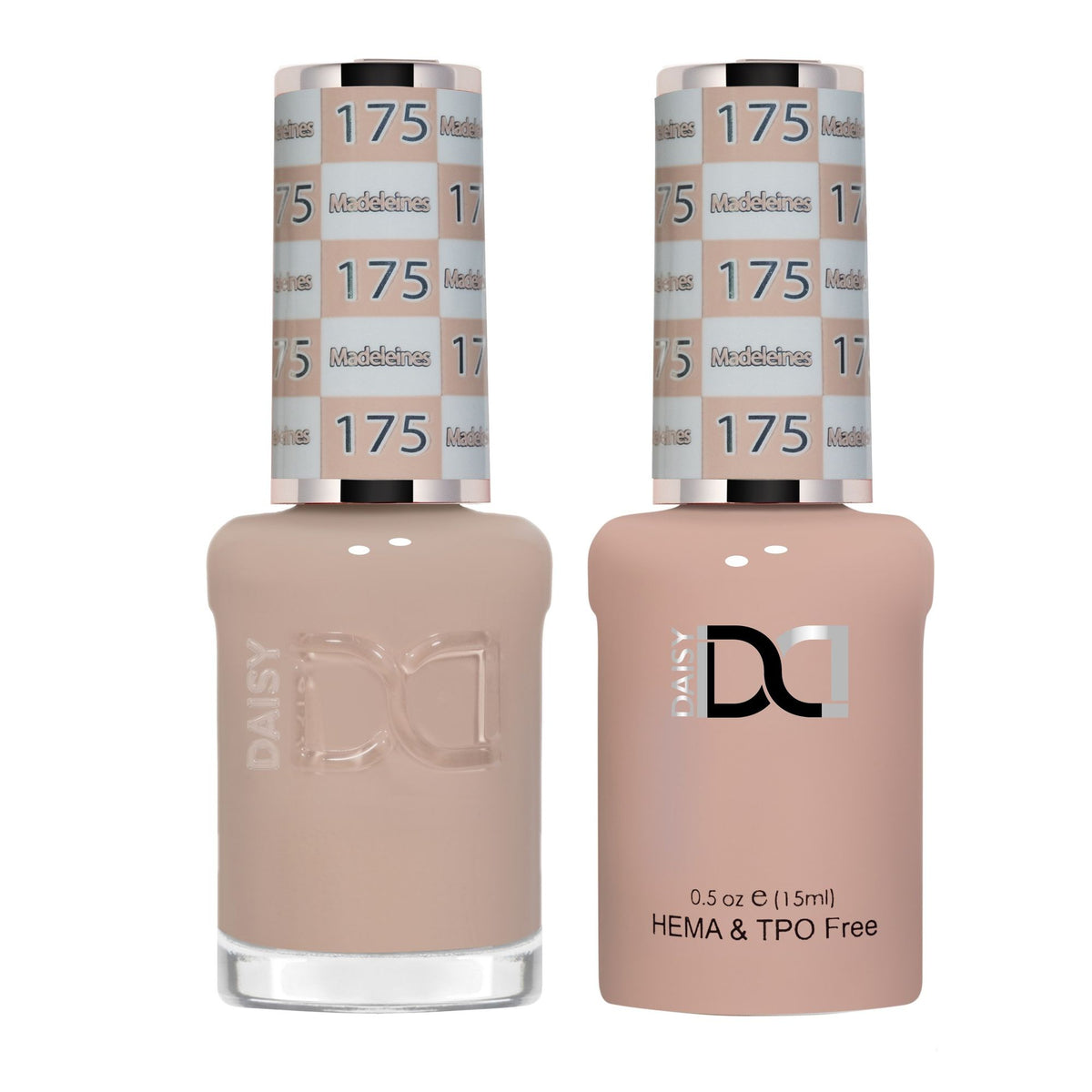 DND Hema Free Gel & Lacquer Duo #175 Madeieines bottles