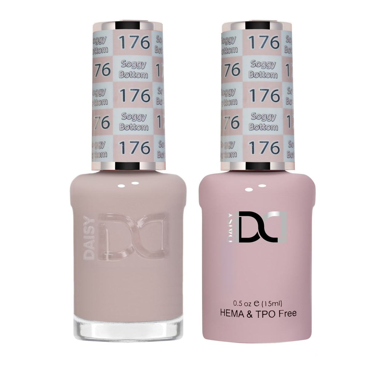 DND Hema Free Gel & Lacquer Duo #176 Soggy Bottom bottles Main image