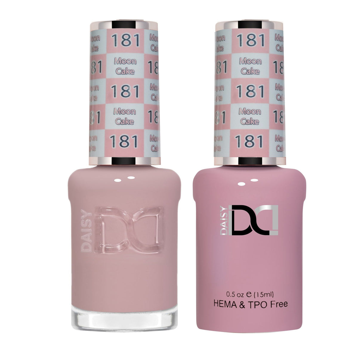 DND Hema Free Gel & Lacquer Duo #181 Moon Cake bottles Main image