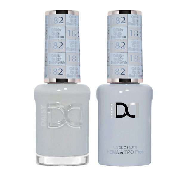 DND Hema Free Gel & Lacquer Duo #182 Call Me On My Shell-phone bottles