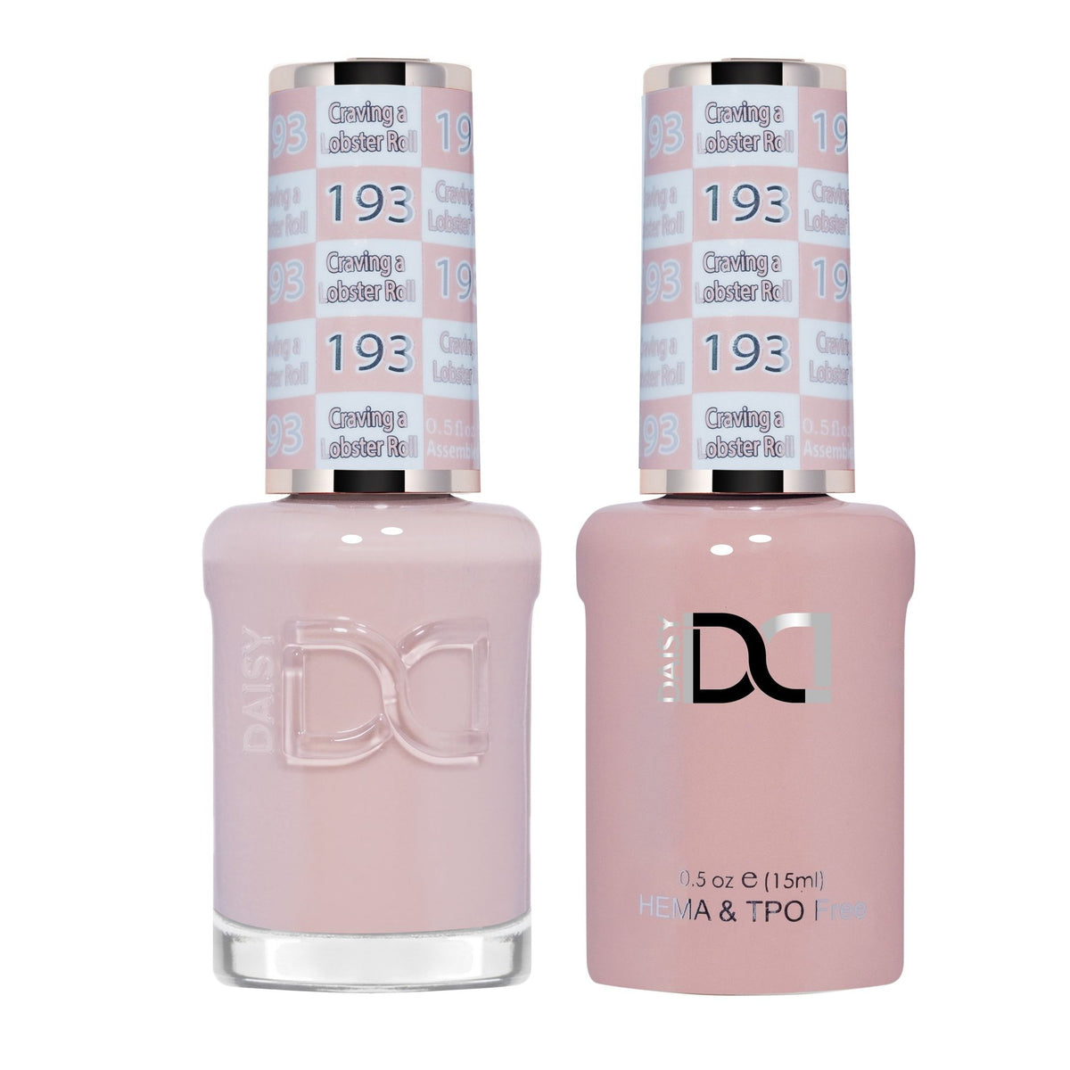 DND Hema Free Gel & Lacquer Duo #193 Craving A Lobster Roll bottles Main image