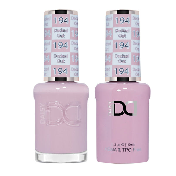 DND Hema Free Gel & Lacquer Duo #194 Decked Out bottles