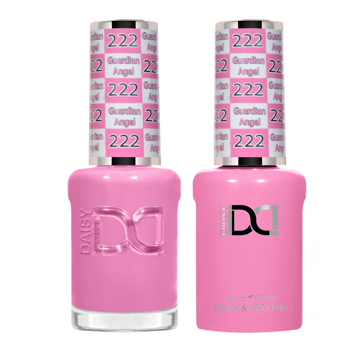 DND Hema Free Gel & Lacquer Duo #222 Guardian Angel bottles Main image