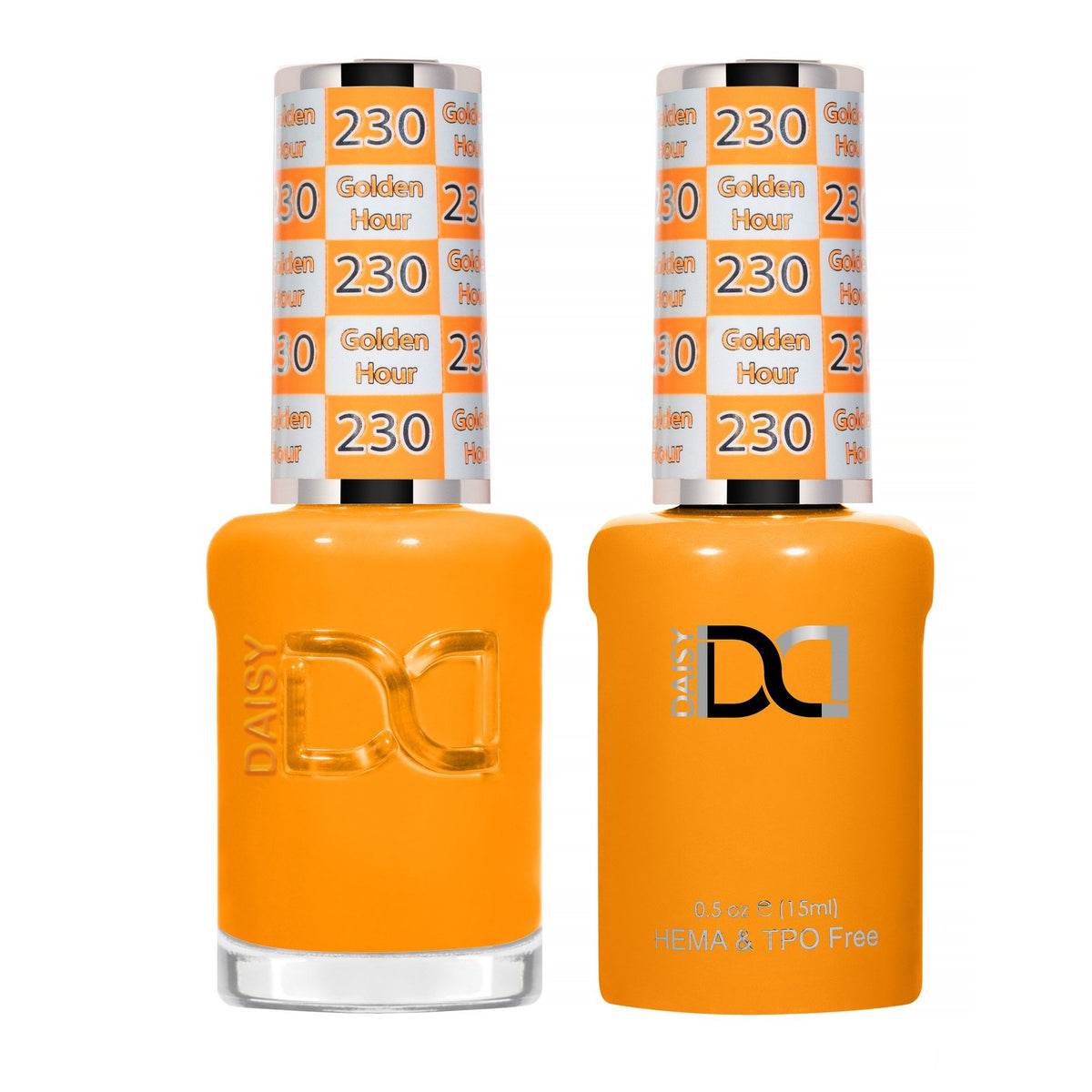 DND Hema Free Gel & Lacquer Duo #230 Golden Hour bottles Main image