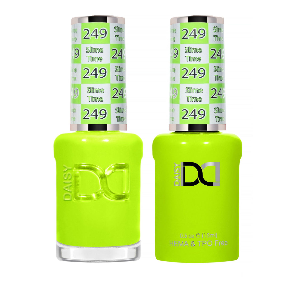 DND Hema Free Gel & Lacquer Duo #249 Slime Time bottles Main image