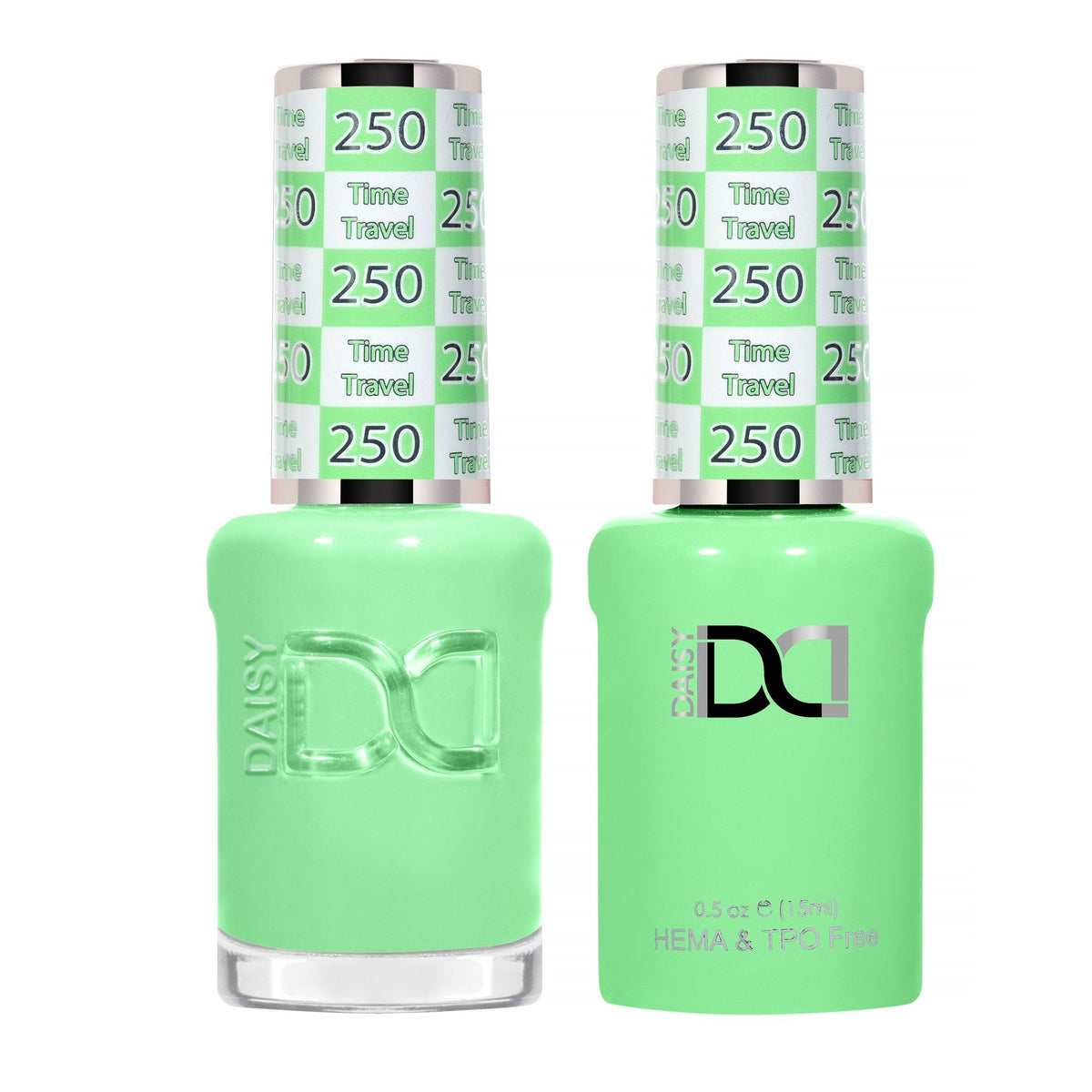 DND Hema Free Gel & Lacquer Duo #250 Time Travel bottles Main image
