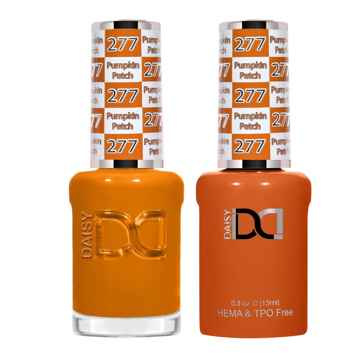 DND Hema Free Gel & Lacquer Duo #277 Pumpkin Patch bottles Main image