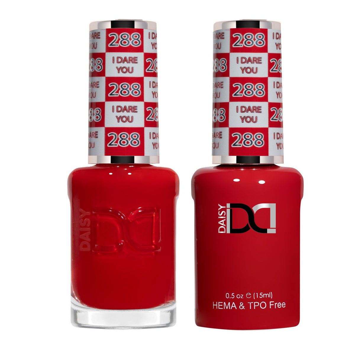 DND Hema Free Gel & Lacquer Duo #288 I Dare You bottles
