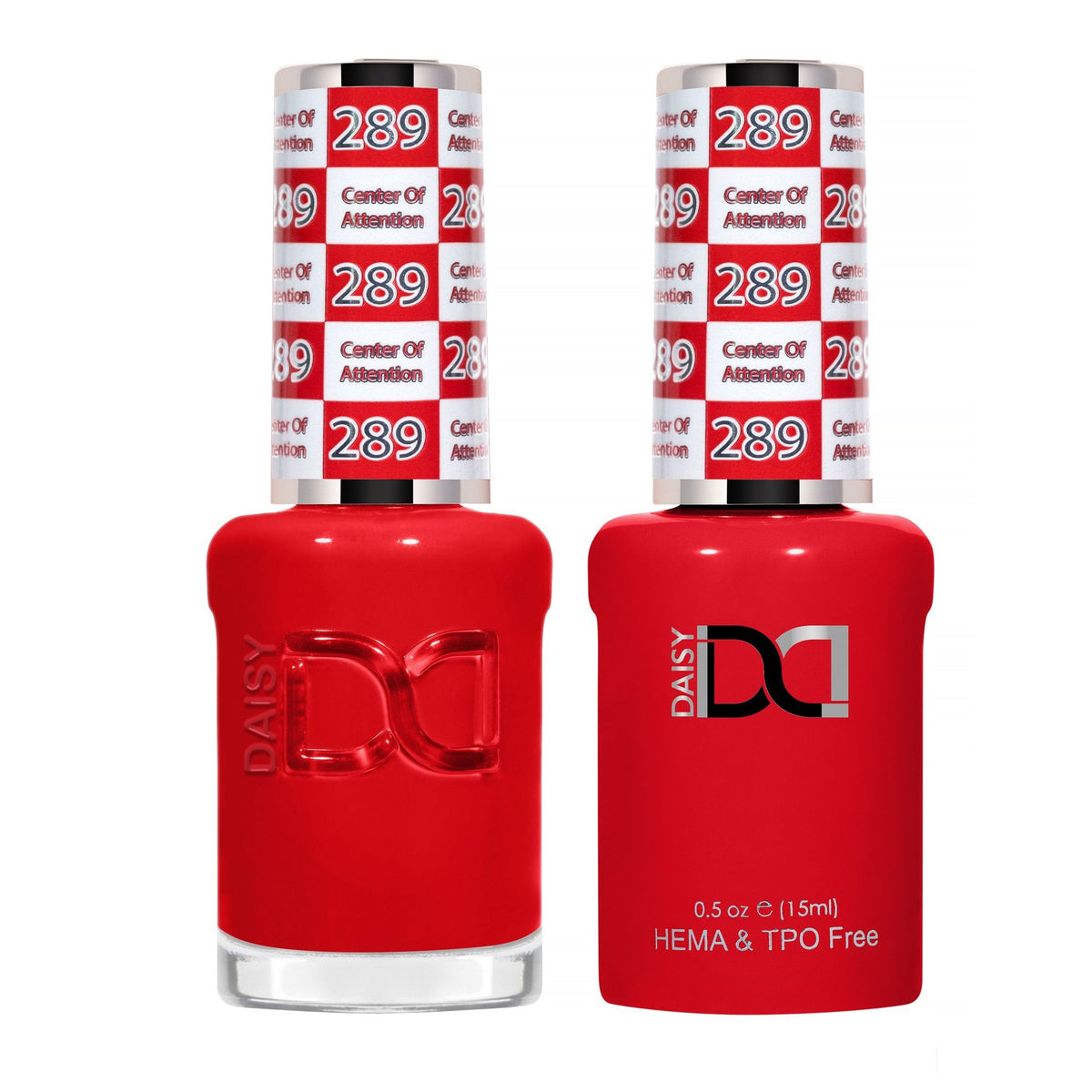 DND Hema Free Gel & Lacquer Duo #289 Center Of Attention bottles Main image